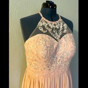 Pink Formal Dress Full Length